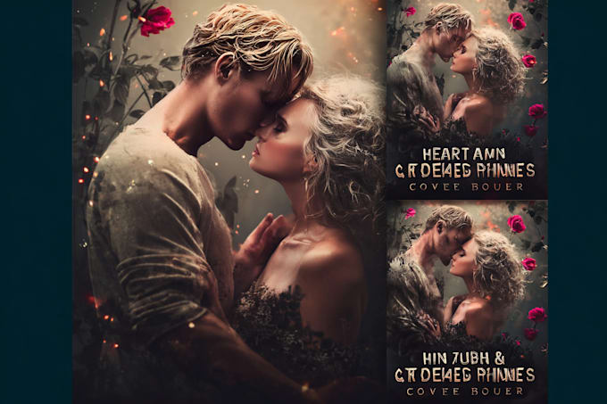design professional romance book cover