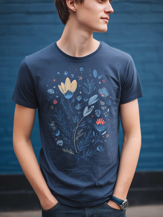 design an awesome t shirt illustration