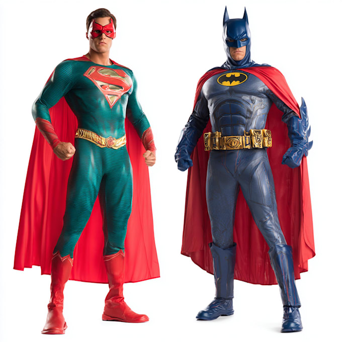 draw a transform yourself in amazing super hero