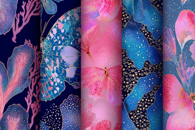 design unique seamless pattern for textile fabric prints