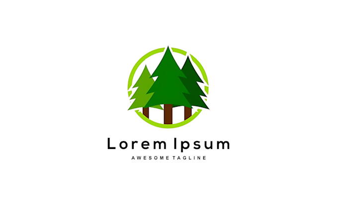 design best quality rain forest conservation logo