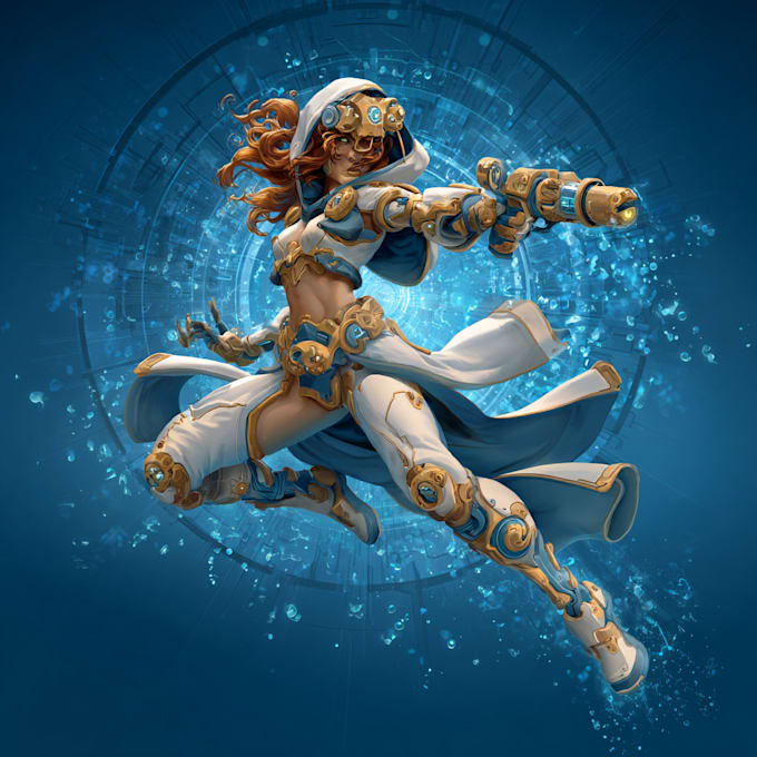 create custom sci fi heroes, aliens, and cyborgs