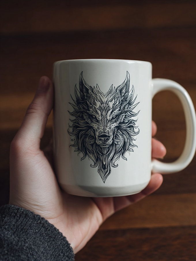 draw a mug or coffee mug design