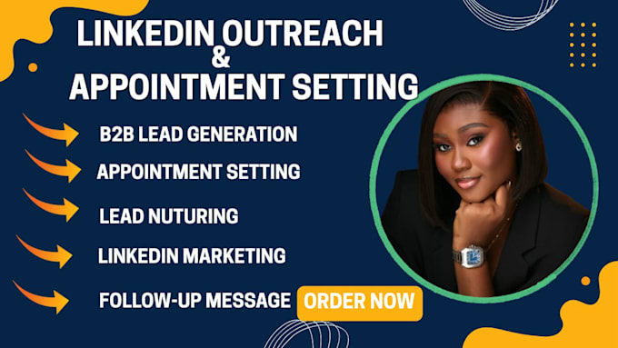 do linkedin outreach and lead nurturing for b2b client acquisition