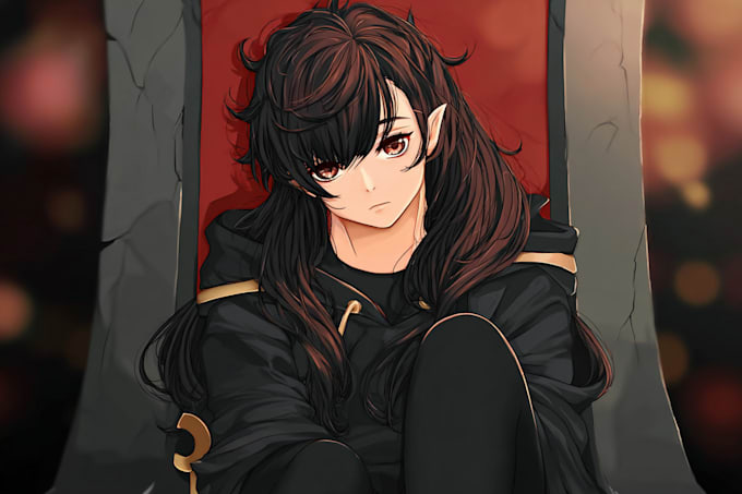 draw a character in manga style