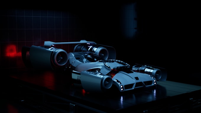 make high quality 3d vehicle models