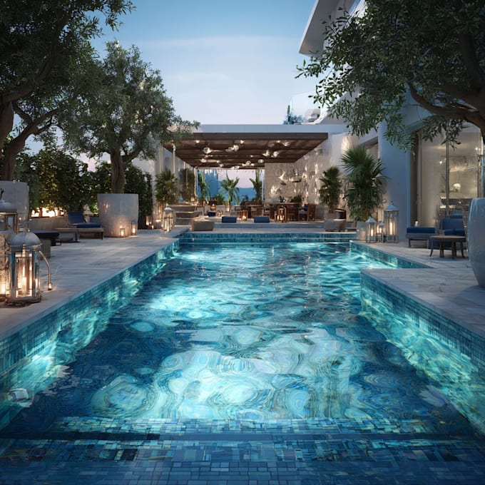 render landscape design garden design backyard design swimming pool design