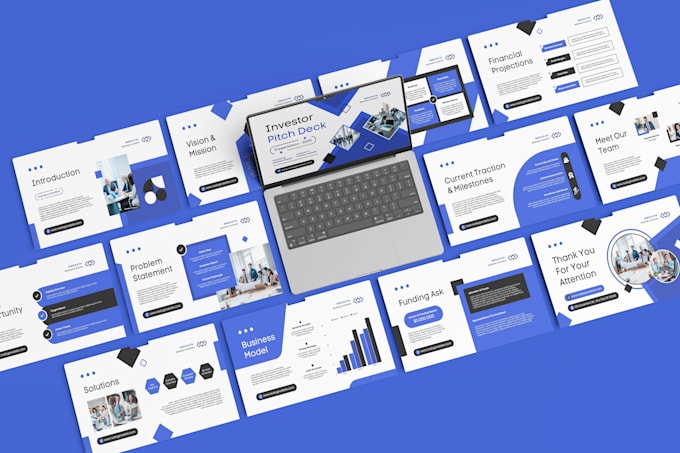 design professional business, investor, and presentations