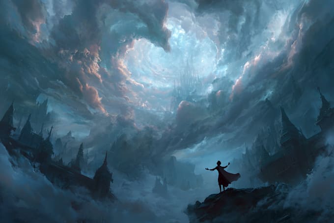 create fantasy concept art for you