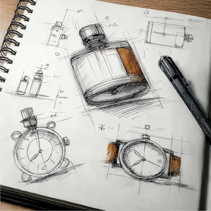 design and sketch your product