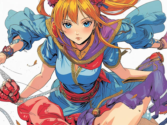 draw anime manga illustration
