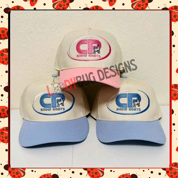 create professional hat embroidery digitizing design