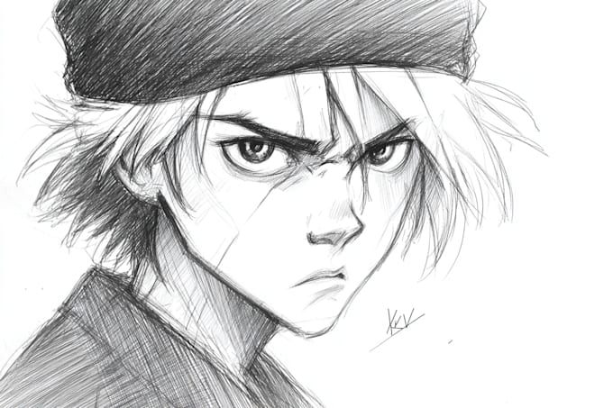 sketch you anime sketch art