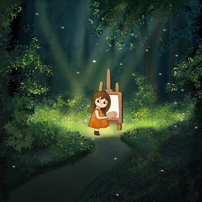 create children book illustrations