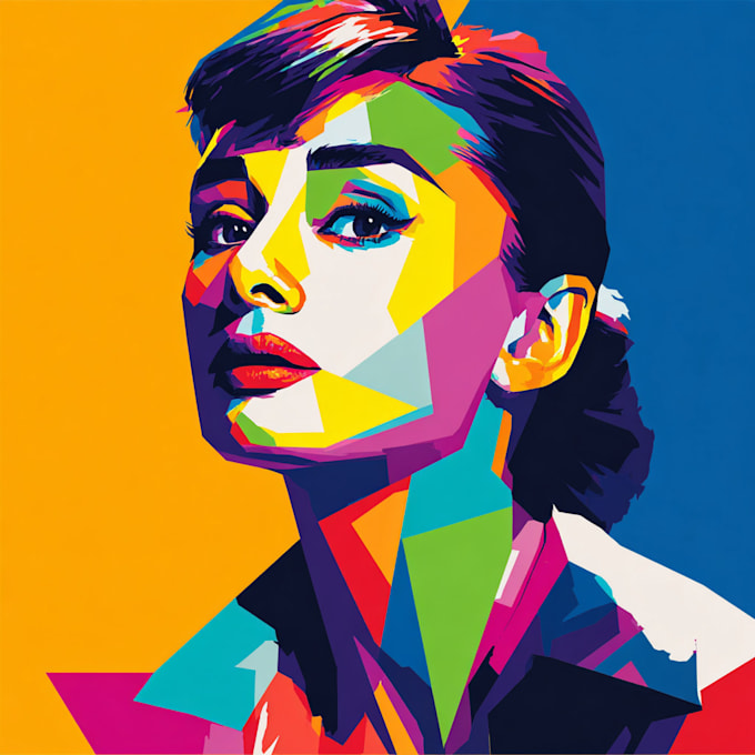 make a beautiful wpap pop art portrait