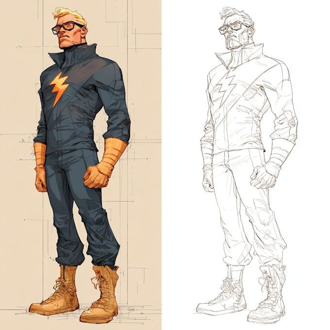ilustración digital, comics, character design