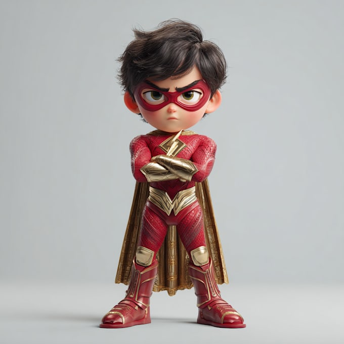 customized you in a superhero famous character
