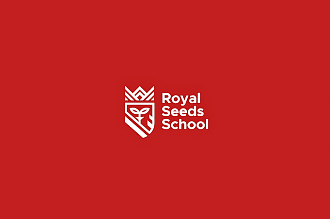 design school, college, university, academy, education logo