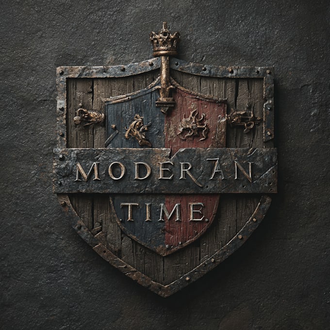 design unique medieval, fantasy, rpg, mmorpg game logo title