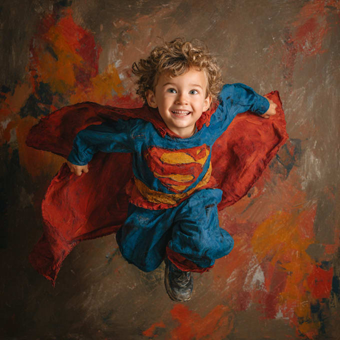 create an superhero cartoon character for you