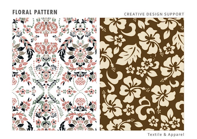 design floral pattern ready to print