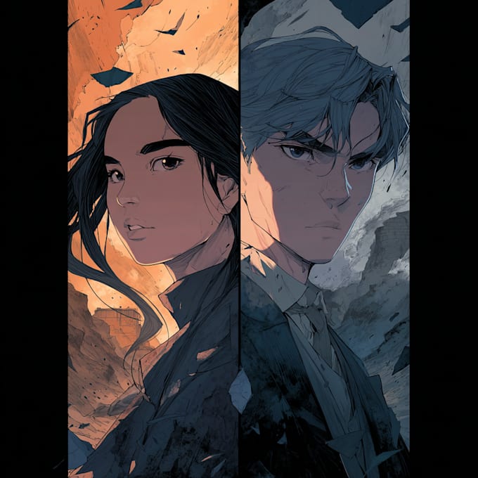 draw your comic book or webtoon cover