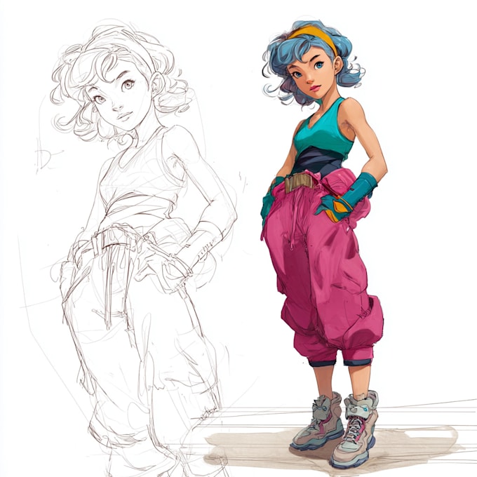 do an comic  for comic book illustration