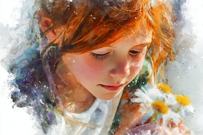 draw a watercolor illustration