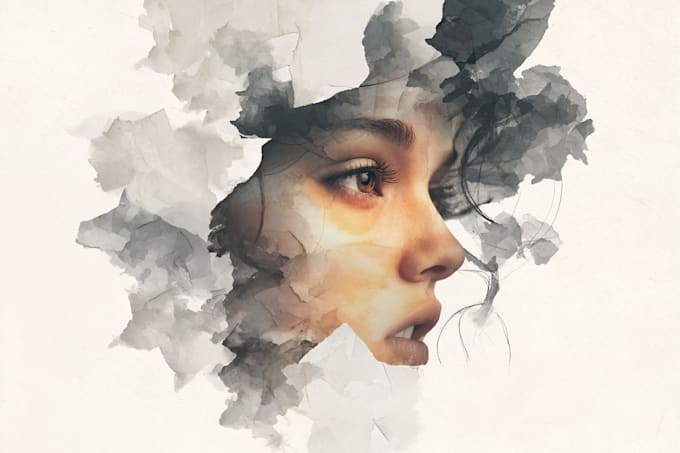 do digital watercolor illustration