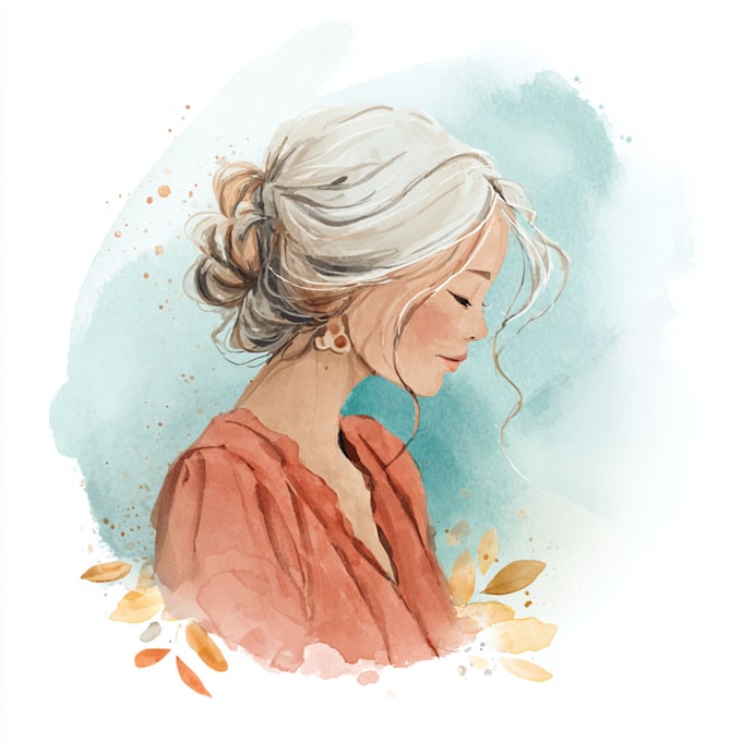create a beautiful watercolor illustration for you