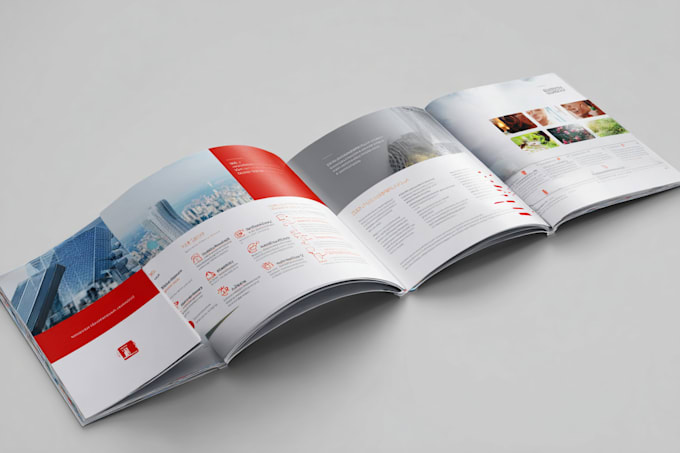 design a professional brochure or catalog