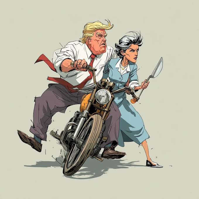 make political cartoons illustrations