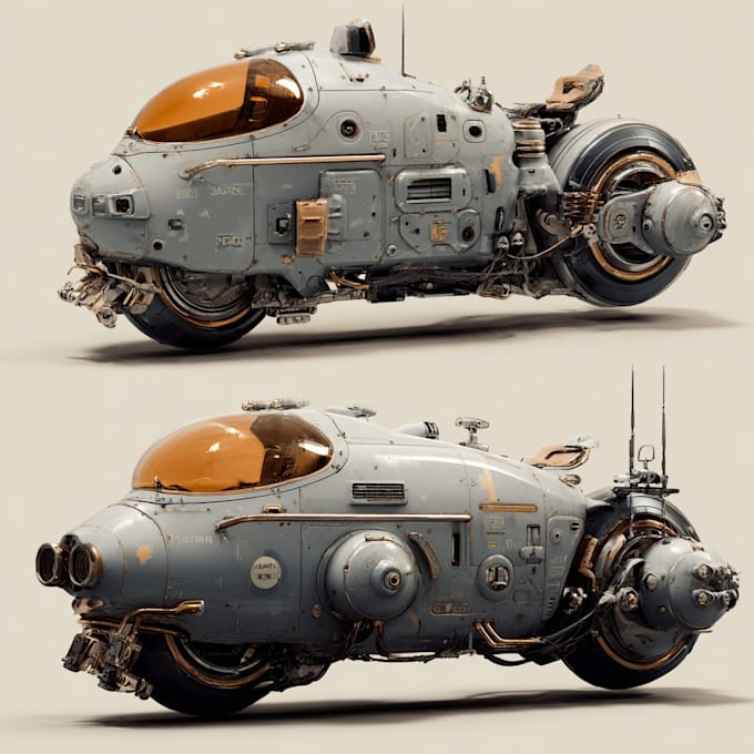 design scifi vehicles for you