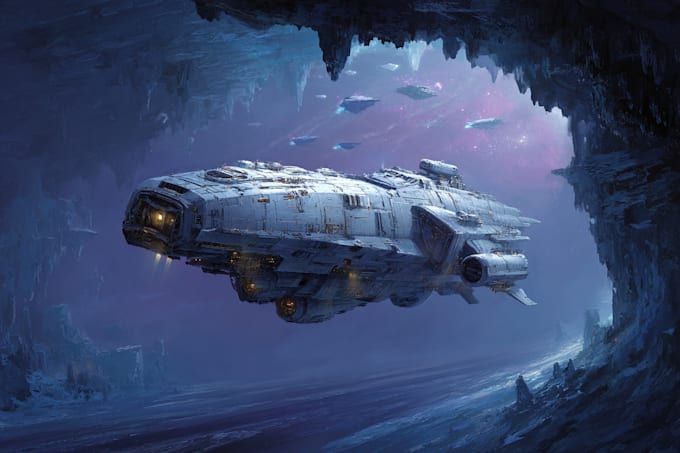 sci fi illustration and sci fi art