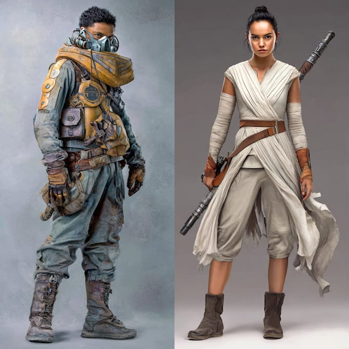 design your sci fi and star wars character