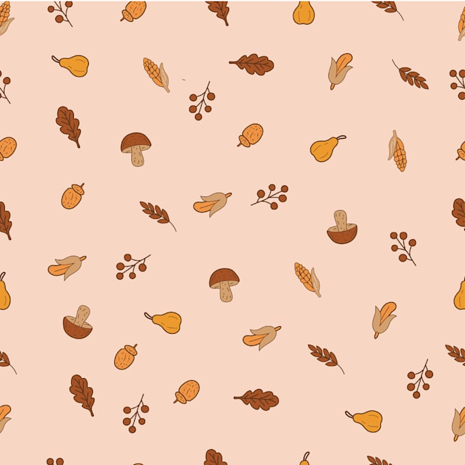 create beautiful seamless pattern in watercolor