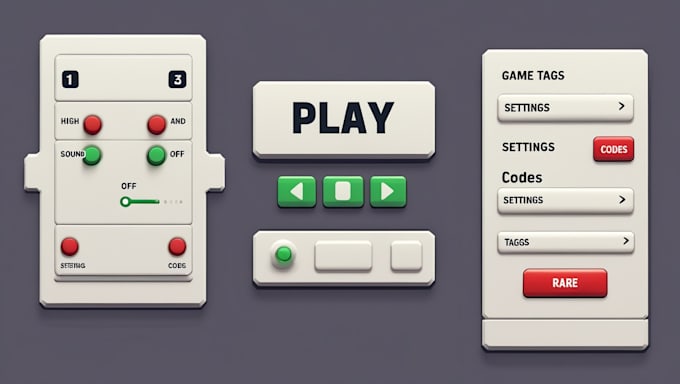 Custom roblox ui ux design figma game interface and hud by ...