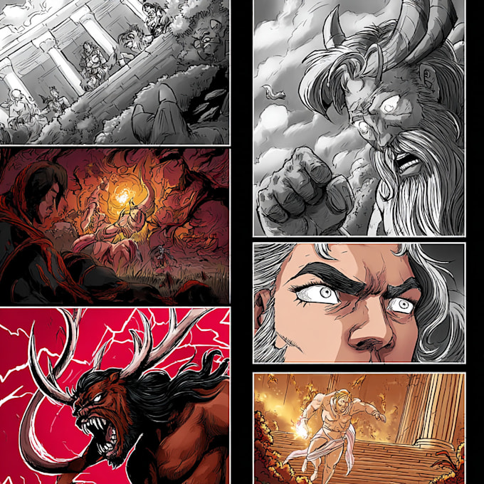 create graphic novels and comic book