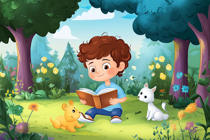 create children book illustration