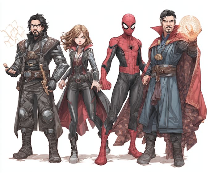 did superhero cartoon character for you