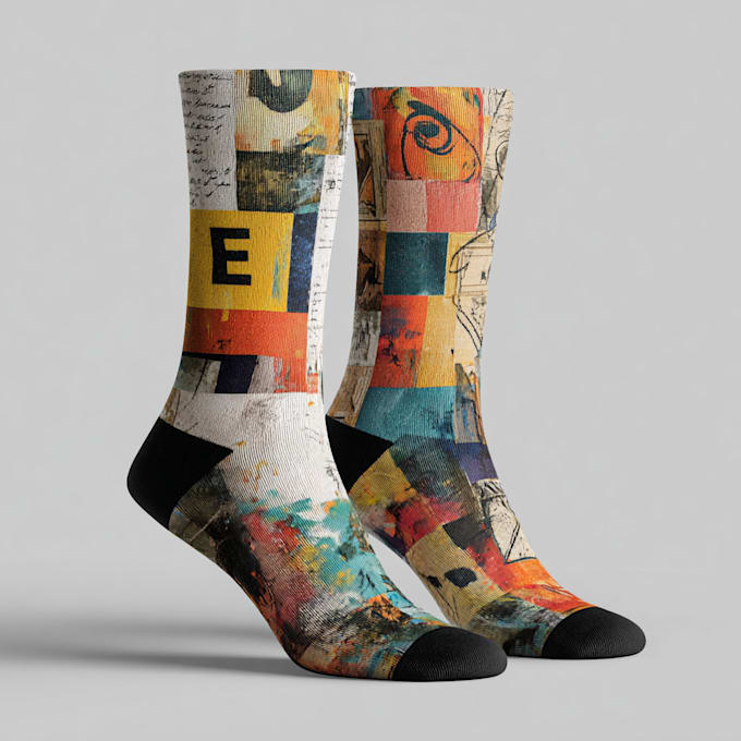 do unique socks design and custom socks design