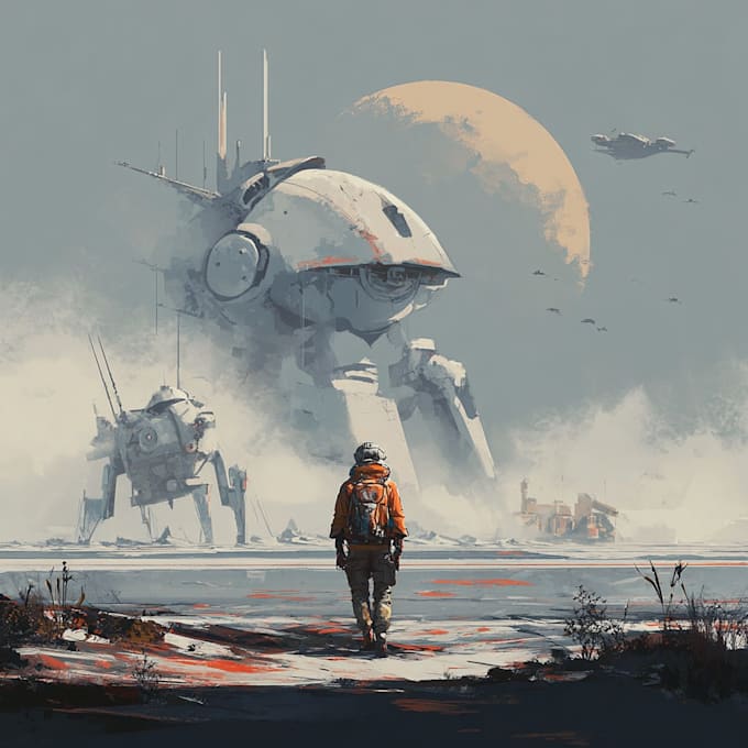 sci fi illustration and sci fi art