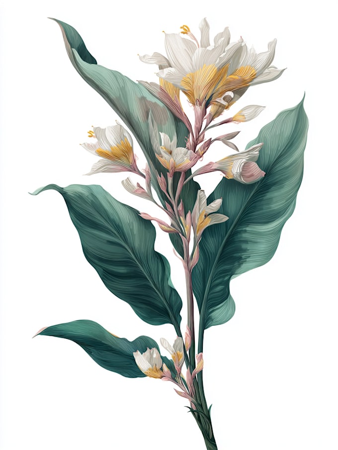 do digital botanical illustration