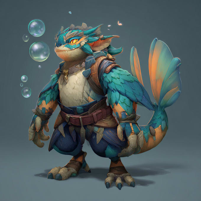 draw fantasy or dnd creatures and monsters