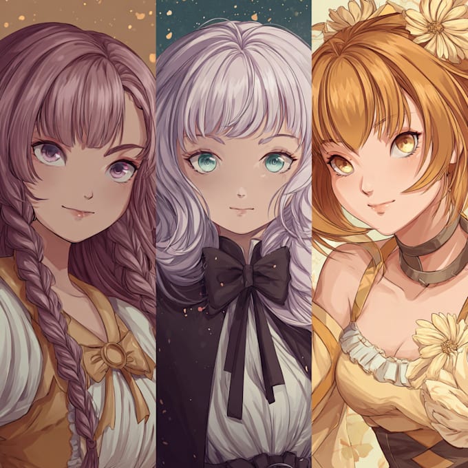 draw anime character based on anything