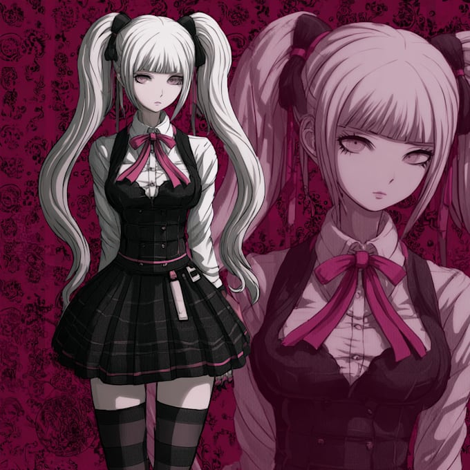 design custom danganronpa style character