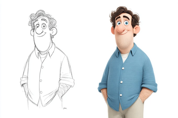 create illustration cartoon character or mascot
