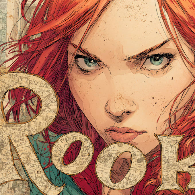 do professional lettering for your comic book