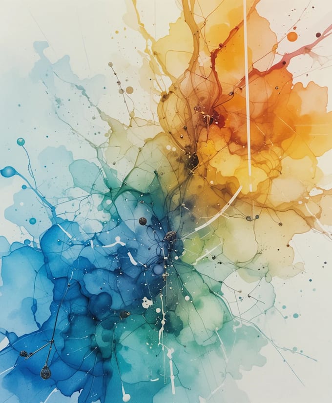 create watercolor seamless pattern