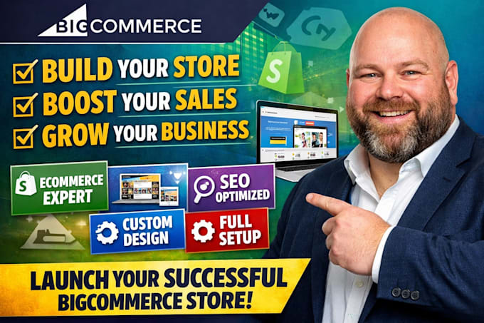 develop bigcommerce website store design bigcommerce website development expert